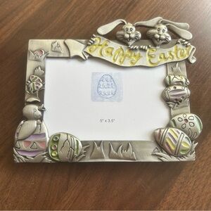 Easter Themed Silver Photo Frame